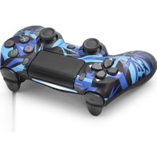 Uravas Store Gamepad Ps4 Uyumlu - Mavi Siyah ND400AB