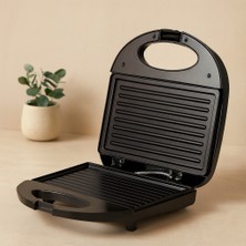 Uravas Store Mini Elektrikli Tost Makinesi (2 Dilim) 750W Yapışmaz