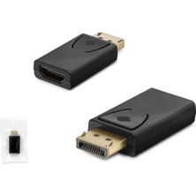 Uravas Store Dısplay To Hdmı F Çevirici 4K 30Hz Siyah HDX1312