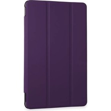 Uravas Store Samsung Galaxy X610 Tab S9 Fe Plus 12.4 Kılıf Tablet Smart Kılıf - Mor