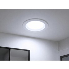 Ronanna Buğz 1 Adet Edson Ed 6005 Sıva Altı 6W Aliminyum Kasa LED Spot 6400K Beyaz Işık