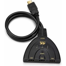 Uravas Store Hdmı Switch 4K 3 In 1 Out HDX1439