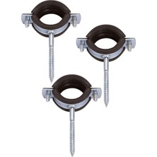 Twin Store 3 Inch Trifonlu Boru Kelepçesi ( 3 Adet )