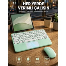 Touchpad Klavye Ultra Ince Taşınabilir Q Klavye Yeni Nesil