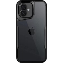 Uravas Store Iphone 16 Plus Kılıf Boyi Silikon Kapak - Siyah