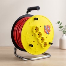Uravas Store 35 mt Makaralı Uzatma Kablosu 3x1.5 mm
