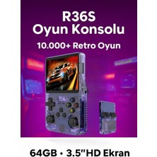 Ronanna Buğz Taşınabilir Retro Oyun Konsolu - 3.5" IPS Ekran, 21.000 Oyun ve Arkos Işletim Sistemi