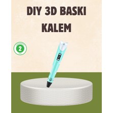 Uravas Store Abs ve Pla Filament Destekli 3D Yazıcı Kalem