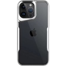 Uravas Store Iphone 16 Pro Max Kılıf Boyi Silikon Kapak - Gümüş