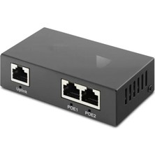 Uravas Store Poe Switch 2 Port 1 Uplink 10/100 Mbps 30W HDX1353