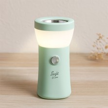 Uravas Store USB Type-C Şarjlı 2in1 LED El Feneri 2.5W/5W