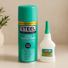 Uravas Store Hızlı Yapıştırıcı 400 ml + 70 G Çok Yüzeyli (Mdf, Ahşap, Metal)