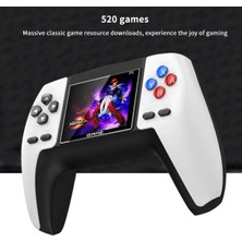 Ronanna Buğz Taşınabilir Mini El Atari 500 Oyunlu Şarjlı Kırmızı Av Tv Uyumlu Bluetooth Yok - Elektronik