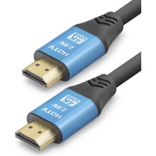 Uravas Store HDMI 2.0 Kablo 4K 19+1 Od 8.0 mm 30 M - Siyah Mavi ND4057