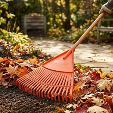 Subutu 20 Dişli Yaprak Tırmığı - Plastik - 42 cm Genişlik