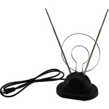 Uravas Store Karasal - Klasik  Tv Üstü Anten  Vhf - Uhf  Indoor Antenna (5047)