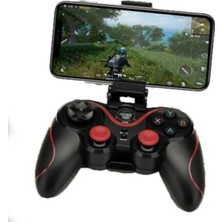 Ronanna Buğz Bluetooth Bağlantılı Siyah Gamepad, Pc Uyumlu, Telefon Standı Dahil, 1 Yıl Garantili