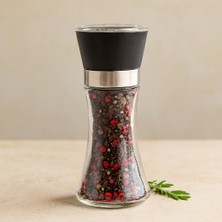 Uravas Store Büyük Cam Hazneli Tuz ve Baharat Öğütücü