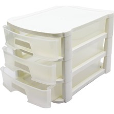 Uravas Store No:4 Çekmece 3 Katlı 27.8X35.5X25.5CM