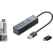 Uravas Store Type-C 3.1 Gen1 Hub 4 Port 5 Gbps TU309