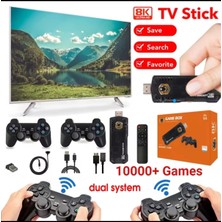 Ronanna Buğz Çok Renkli Kumandalı Android Tv Oyun Konsolu Çift Kişilik Oyunlu Bluetooth Yok - Elektronik