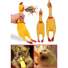 Renas Store Sesli Horoz Eğlenceli Köpek ve Kediler Için Sesli Öten Horoz Oyuncak 28 cm