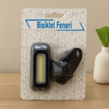 Uravas Store Pilli 4 Fonksiyonlu Bisiklet Feneri (Renkli & Beyaz)