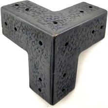 Renas Store Antika Tarz Dekoratif Pirinç Köşe Gönye - 68X68 Mm, Oksit