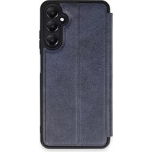 Uravas Store Samsung Galaxy A25 5g Kılıf Flip Cover - Lacivert