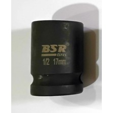 Bsr 17 mm Darbeli Lokma (17X37MM) 1/2" Kol ve Aletler Için, 1 Adet