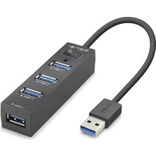 Uravas Store USB 3.0 Hub 4 Port 5 Gbps TU329