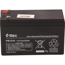 Renas Store Ttec 12V 7 Ah Kuru Bakımsız Akü