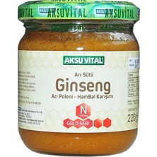 Renas Store Arı Sütü Ginseng Polen Bal Karışımı 220 gr