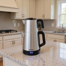 Onvo OVTM02 Çay Makinesi - Inox - 2000 Watt