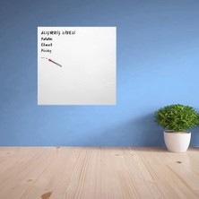 Renas Store Ders Çalışma Yazı Tahtası Manyetik Mıknatıslı Duvar Stickerı (5528)