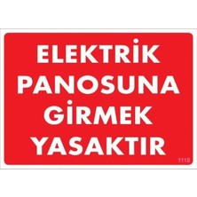 Renas Store Elektrik Panosu Levhası 25X35 KOD:1118