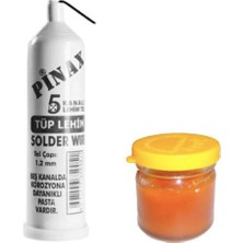 Renas Store Tüp Lehim Teli ve Lehim Pastası Set