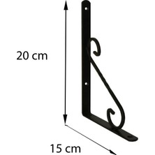 Renas Store Ferforje Raf Altı No:2 Siyah