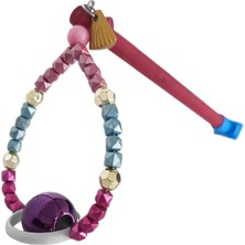 Renas Store Tünekli Döner Toplu Kuş Oyuncağı 10 Cm-16 cm Bordo