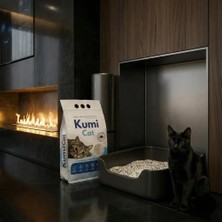 Kumi Cat Eko-Premium Aktif Karbonlu Topaklanan %99.5 Tozsuz Bentonit Kedi Kumu 5 LT