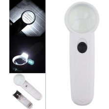 Renas Store 15X Çok Fonksiyonlu 2 LED Işıklı Taşınabilir El Büyüteç