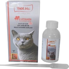 Renas Store Biolive Kediler Için B Min+Multimin Tüy Sağlığı Likit Min 100ML