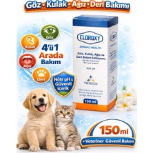 Renas Store Cloroxy Kedi Köpek Göz Kulak Ağız ve Deri Bakım Solüsyonu 150 ml – Antiseptik Bakım Solüsyonu