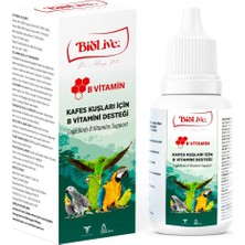 Renas Store Biolive B-Min Kuşlar Için Tüy Döküm Desteği 50ML
