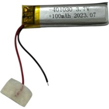 Renas Store Sertec 401030 3.7V 100 Mah Li-Polymer Pil (DEVRELI/1.5A)