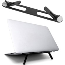 Renas Store 2 Kademeli Katlanabilir Laptop Standı – Kendiliğinden Güçlü Yapışkanlı, Ergonomik tablet Yükseltici (5528)