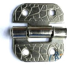 Renas Store Stoplu Menteşe - 30X33MM, Nikel, 100 Adet