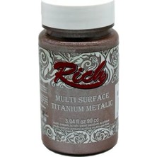Renas Store Riculti Surface Titanium 2528 Antik Pembe Metalik 90 cc