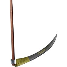 Renas Store Günaş Komple Tırpan - Ahşap Saplı 5 Parça Set 75 cm