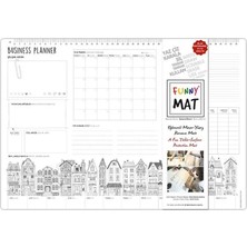 Renas Store Funny Mat - Çalışma Masam (Business Planer - Küçük Boy) - 33,5X48CM